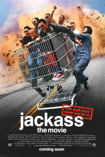 Discover Jackass the movie poster  - 11 x 17 inches