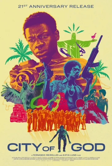 Discover City of God Movie Poster, Premium Matte Vertical Poster