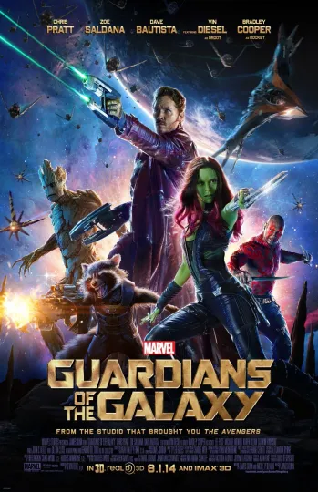 Guardians of the Galaxy Movie Poster, Vertical Premium Matte