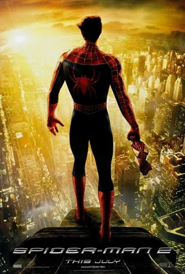 Discover Spiderman Movie Poster - Tobey Maguire, Matte Vertical Poster, Spiderman 2