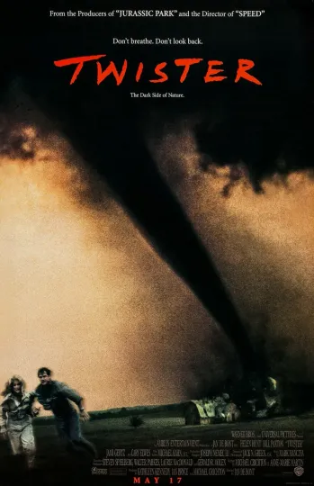 Discover Twister Movie Poster - Bill Paxton & Helen Hunt, Premium Matte Vertical Poster