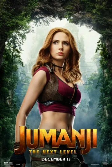 Discover Jumanji Movie Poster, Vertical Premium Matte Poster Karen Gillan