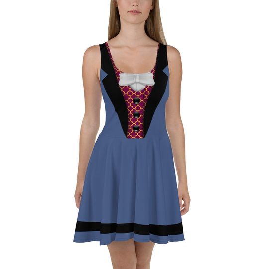 Dreamfinder Inspired Skater Dress – Fun Cartoon Style Casual Outfit for Women