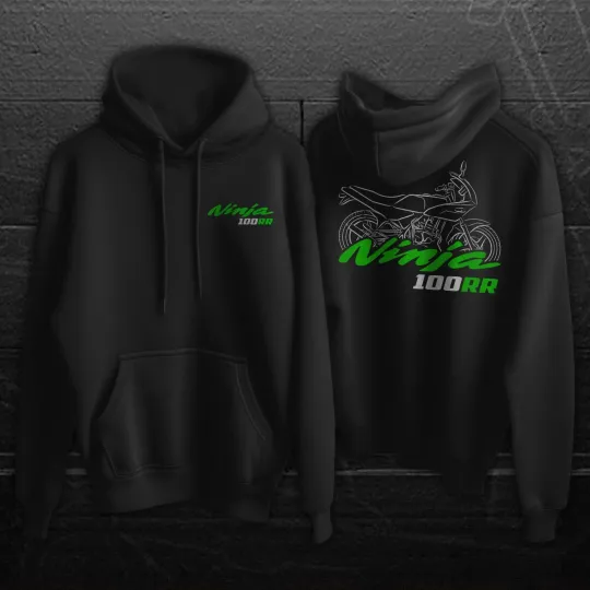 Discover Kawaasakii Ninja 100RR 1992-2003 - Motorcycle Hoodie Pullover for Riders