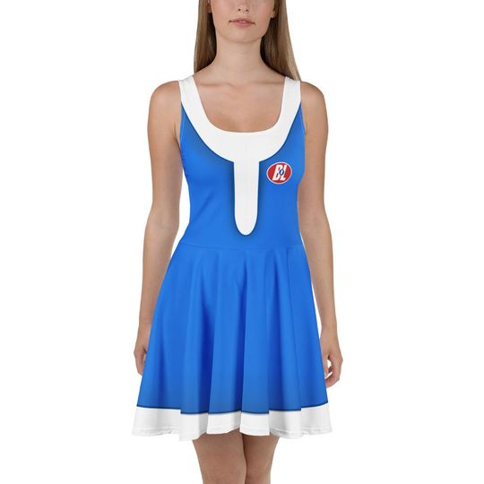 BnL Blue Axiom Blue Skater Dress- Cosplay