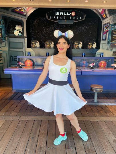 EVE Inspired Skater Dress- Bounding, Cosplay, Costume