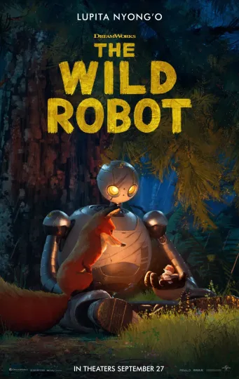 Discover The Wild Robot Movie Poster -  Vertical Premium Matte Poster for Home & Living