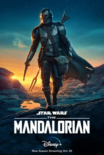 Discover Star Wars The Mandalorian Vertical Poster