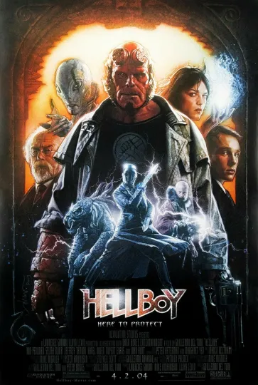 Discover Hellboy Movie Poster, Ron Perlman, Premium Matte
