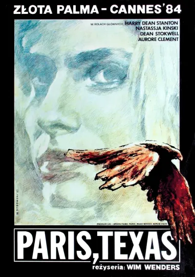 Discover Paris Texas Movie Poster - Nastassja Kinski - Vertical Premium Matte Poster