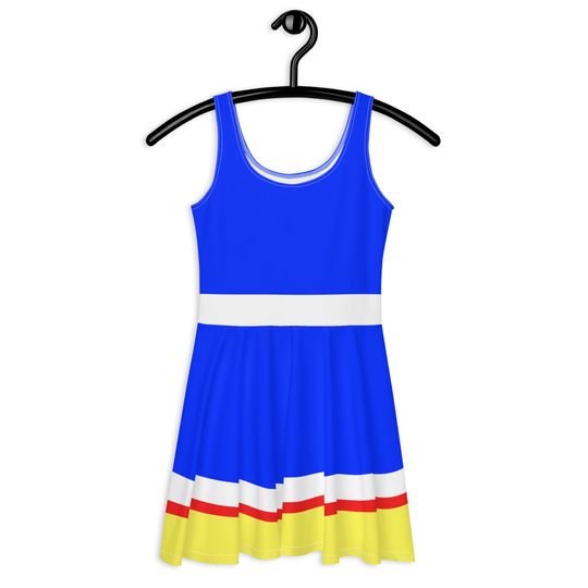 The Don Skater Dress – Fun Cartoon Style Casual Outfit for Women