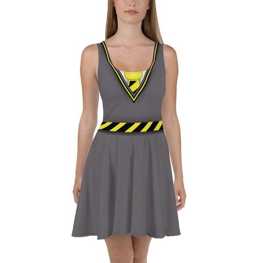 Discover The Loyal House Skater Dress – Fun Cartoon Style Casual Outfit for Women