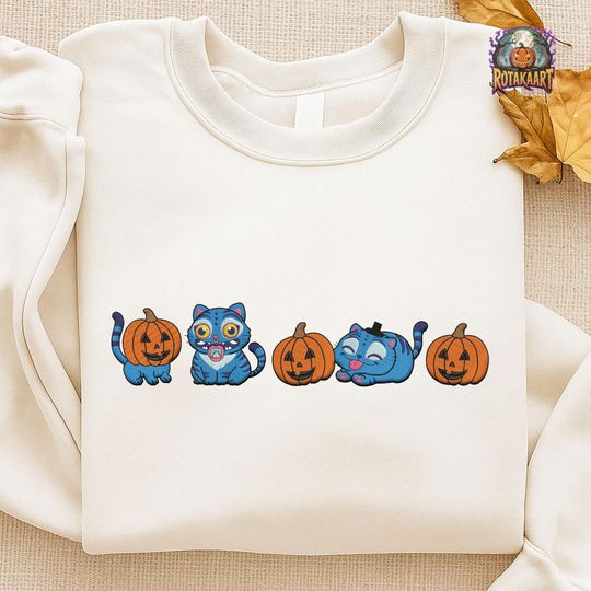 Skeleton Silly Goose  Embroidered Sweatshirt, Just A Spooky Goose Embroidered Shirt, Spooky Goose Shirt, Horror Goose Halloween Embroidery