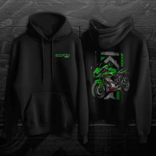 Discover Motorcycle Hoodie for Kawaasakii ZX10R 2021-2024 Enthusiasts and Riders