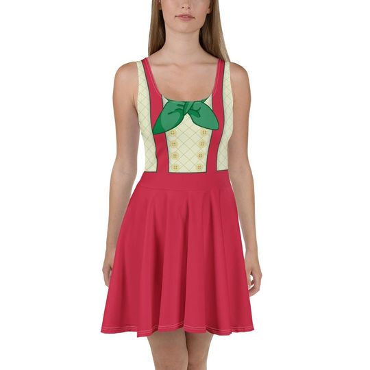 Discover Chip & Dale Holiday Skater Dress: Festive Bakery Design