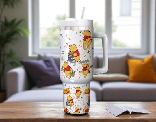 Discover Personalized Winnie the Pooh Tumbler: Classic Pooh Stainless Steel Cup