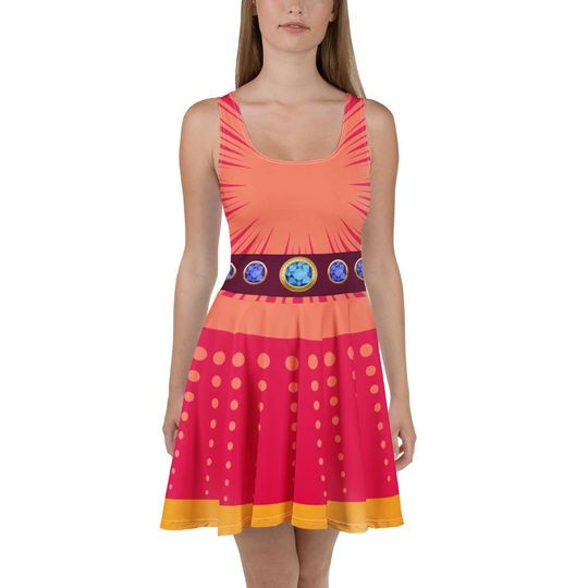 Destiny Superhero Skater Dress- Cosplay, Bounding, Cruising, Park Hopping style
