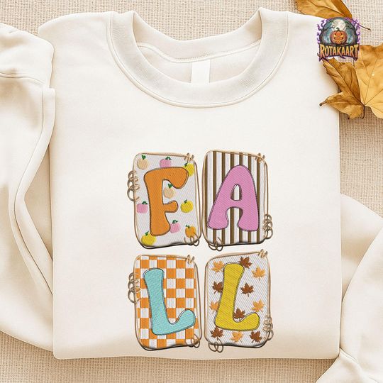 Cozy Season Coquette Embroidered Sweatshirt, Cozy Coquette Embroidered Shirt, Fall Mama Coquette Shirt, Fall Coquette Halloween Embroidery