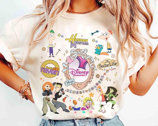 Discover Coquette Bow Disney Channel Movies Mickey Head Shirt, Lizzie McGuire Tee, Hannah Montana Tee, High School Musical, WDW Family Trip 2025 Tee