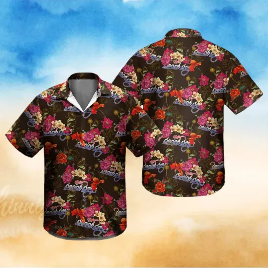 Discover The Beach Boys Music Rock Band Hawaiian Shirt