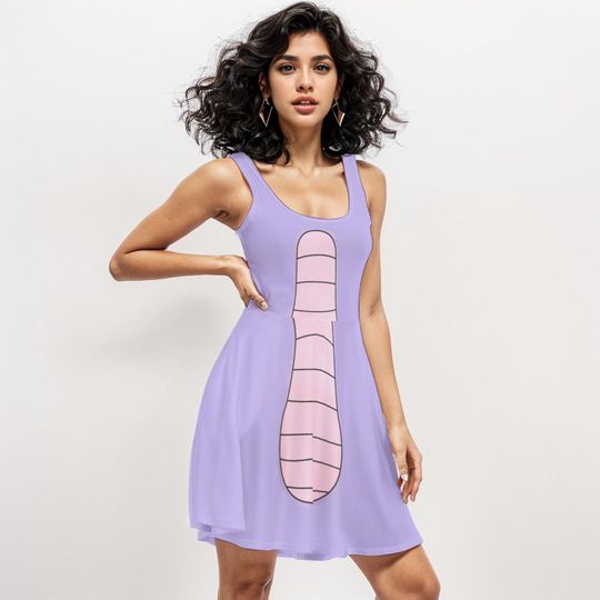 Figment Dragon Dress, Magical Figment Women Dress, Epcot Park Aesthetic