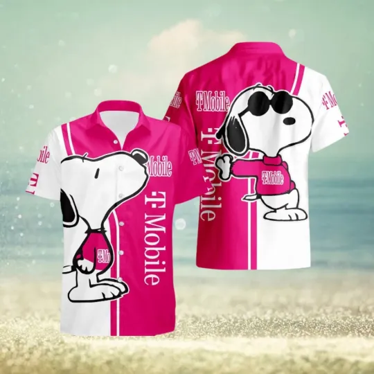 Discover T Mobile Aloha Hawaiian Shirt Summer Vacation Casual Shirt