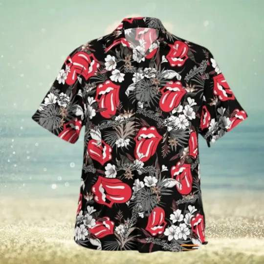 Discover Rolling Stones Hawaiian Shirt