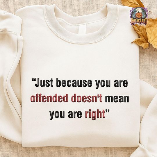 Discover Human Rights Embroidered Sweatshirt, Charlie Kirk Quote Embroidered Shirt, Pray For Charlie Kirk Shirt, Charlie Kirk Memorial Embroidery