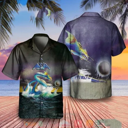 Discover Asia Band Asia Album Hawaiian Shirt, Best Gift For Music Lovers