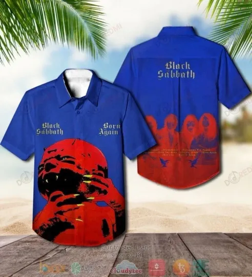 Black Sabbath Band Born Again Hawaiian Shirt