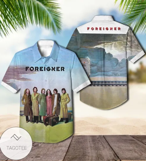 Discover Foreigner The Debut Studio Album Cover Hawaiian Shirt