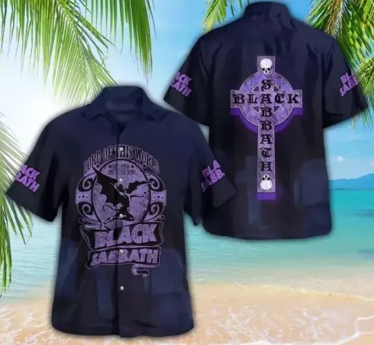 Black Sabbath Hawaiian Shirt, Summer