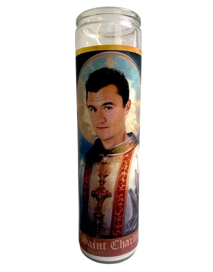 Charlie Kirk Devotional Prayer Candle