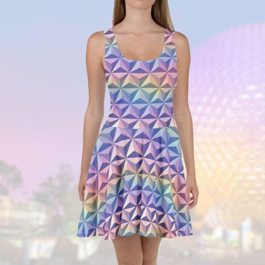 Discover Epcot dress Spaceship Earth Disney womens dress run Disney bounding cosplay