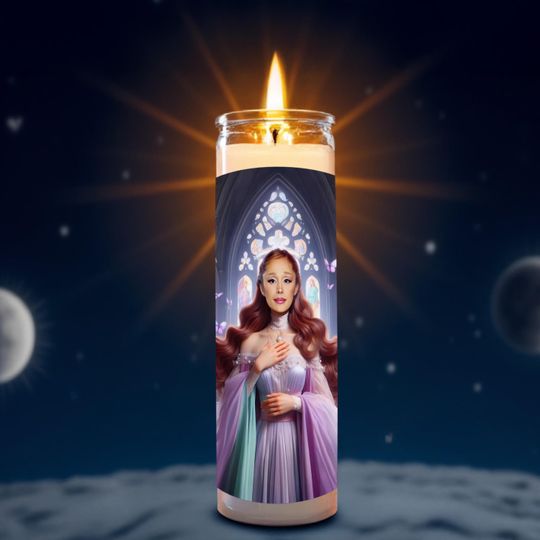 Discover Saint Ariana Celebrity Prayer Candle