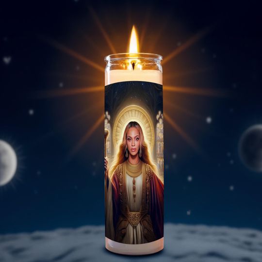 Bey Celebrity Prayer Candle