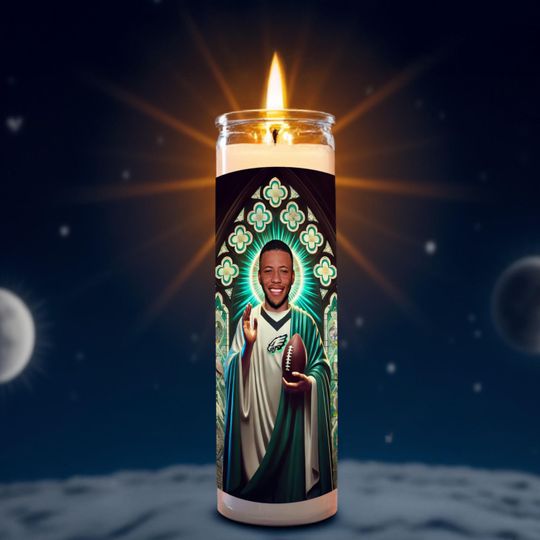 Saquon Barkley Celebrity Prayer Candle