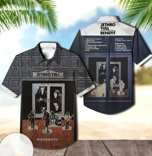 Discover Benefit Studio Album By Jethro Tull Hawaiian Shirt, Best Gift For Music Lovers