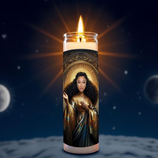 Discover Saint Megan Celebrity Prayer Candle