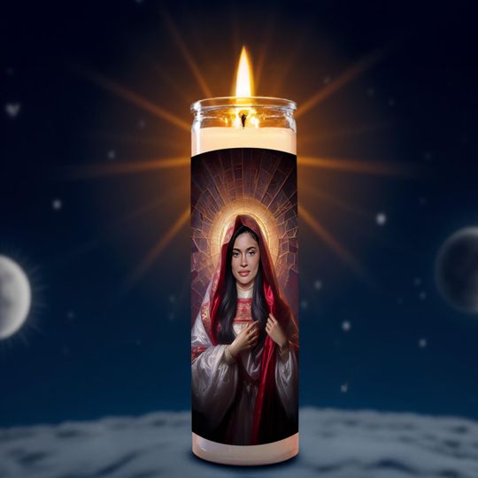 Kylie Celebrity Prayer Candle