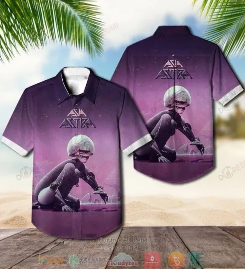 Discover Asia Band Astra Short Sleeve Hawaiian Shirt