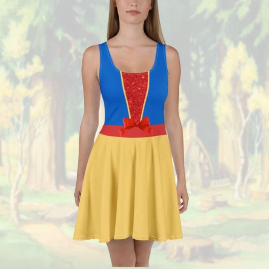Snow White womens dress Disney Princess costume Disney