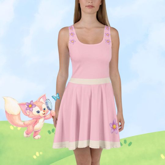 Discover Duffy Linabell Fox Dress Disney Duffy and friends pink fox run disney