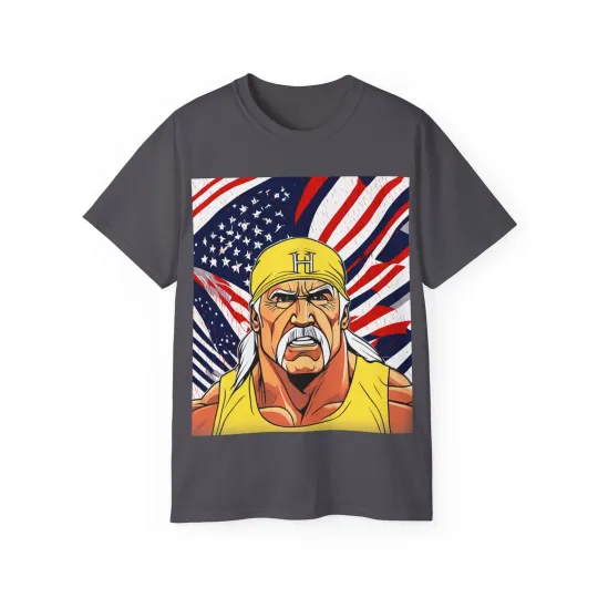 Discover Hulk Hogan Graphic T-Shirt - Retro Wrestling Tee for Men and Women