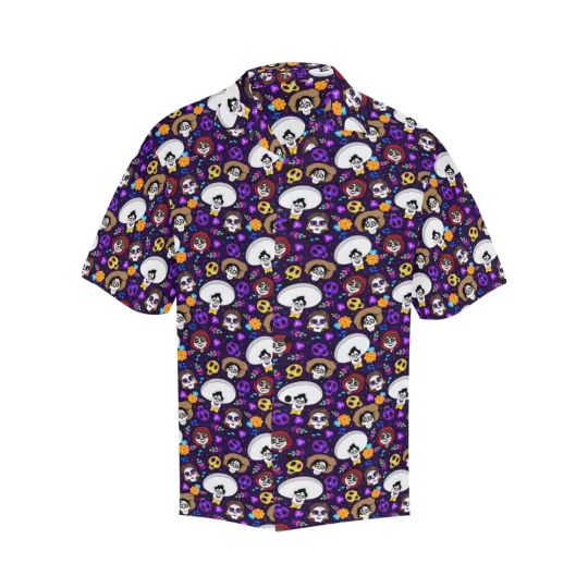 Discover Disney Coco Family Halloween Hawaiian Shirt