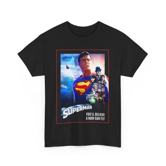 Discover Superman The Movie T-Shirt - Christopher Reeve, Gene Hackman - DC Comics