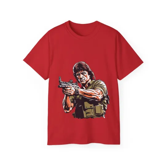 Discover Classic Rambo Aiming Unisex T-Shirt