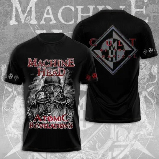 Discover Machine Head Atomic Revelations 3D T-Shirt