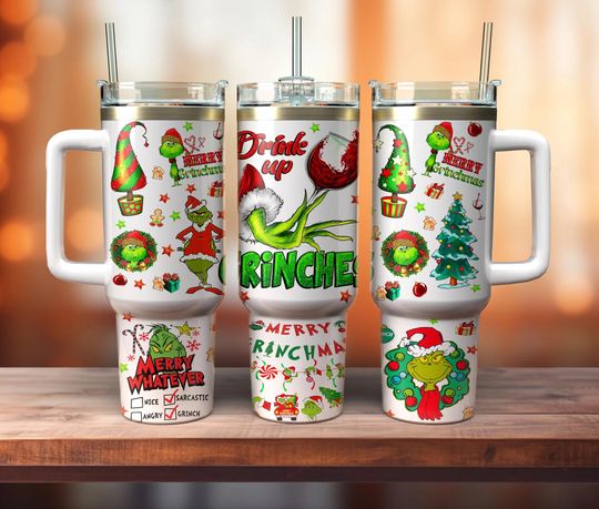 Discover Cartoon Christmas 40oz Tumbler Png, Cartoon Characters 2 pieces 40oz Wrap Png, Cartoon Movies Christmas 40oz Tumbler Png, Sublimation Design