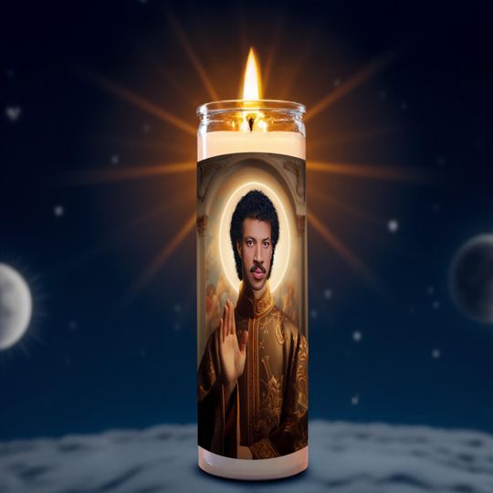 Lionel Richie Celebrity Prayer Candle